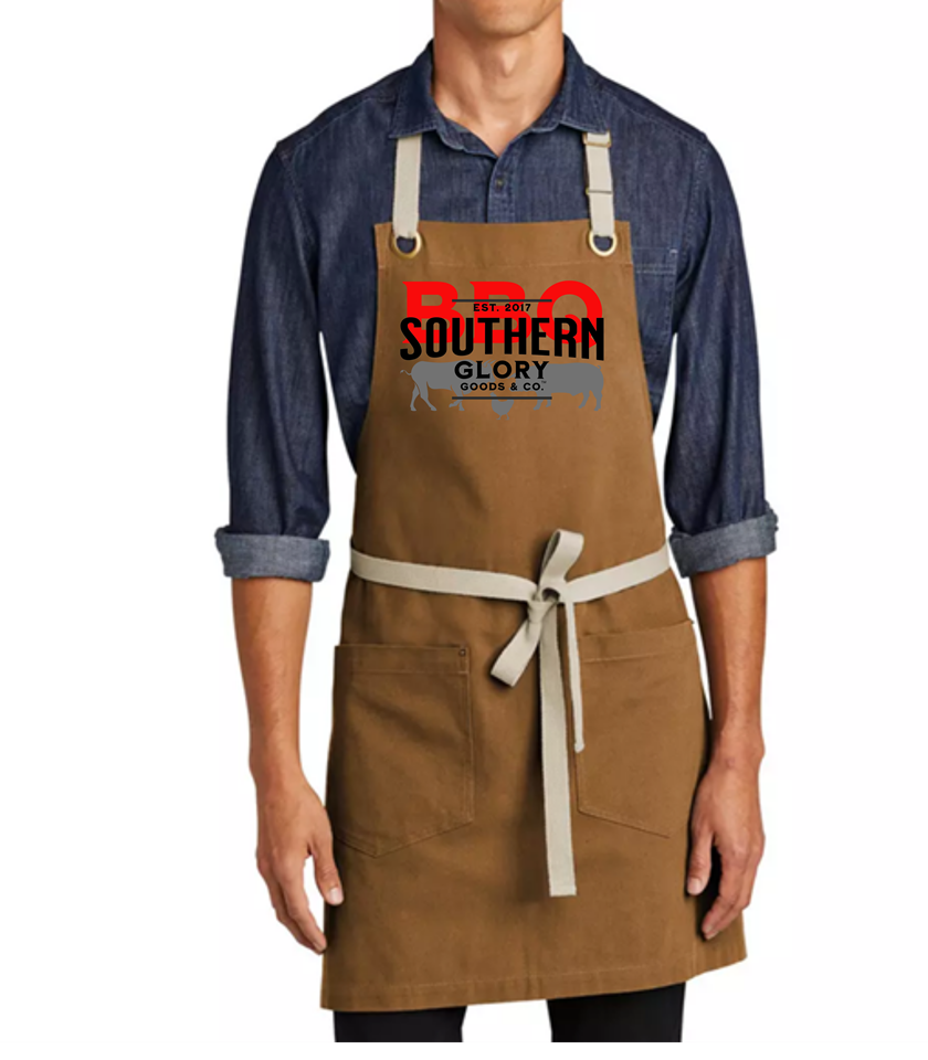 Duck Canvas Cooking Apron BBQ