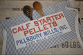 Vintage Pillsbury Calf Starter Farmhouse Apron
