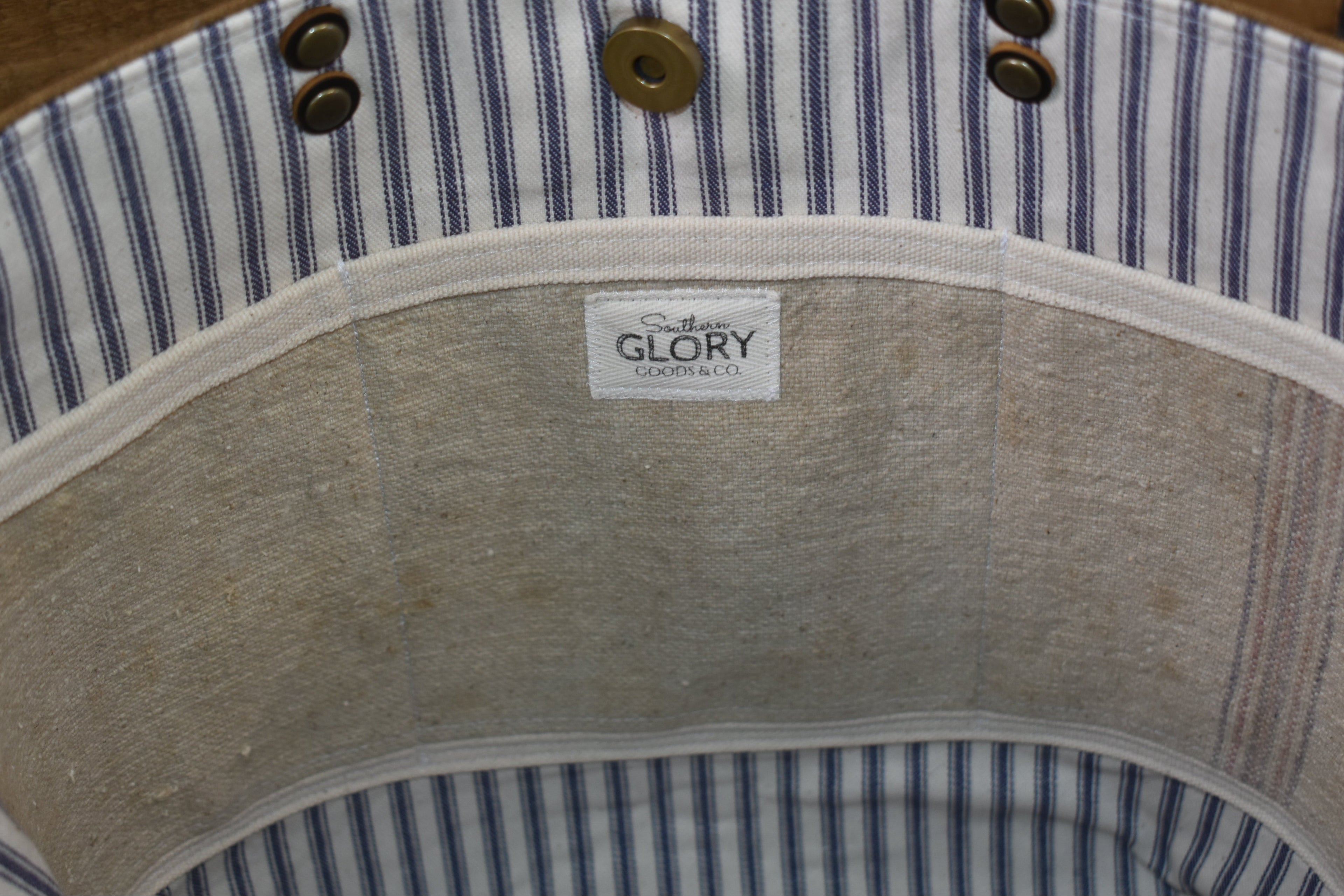 Vintage Funk Farms Seed Sack + Waxed Canvas Tote