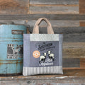 Handmade Vintage Style Lamb Milk Replacer Tote