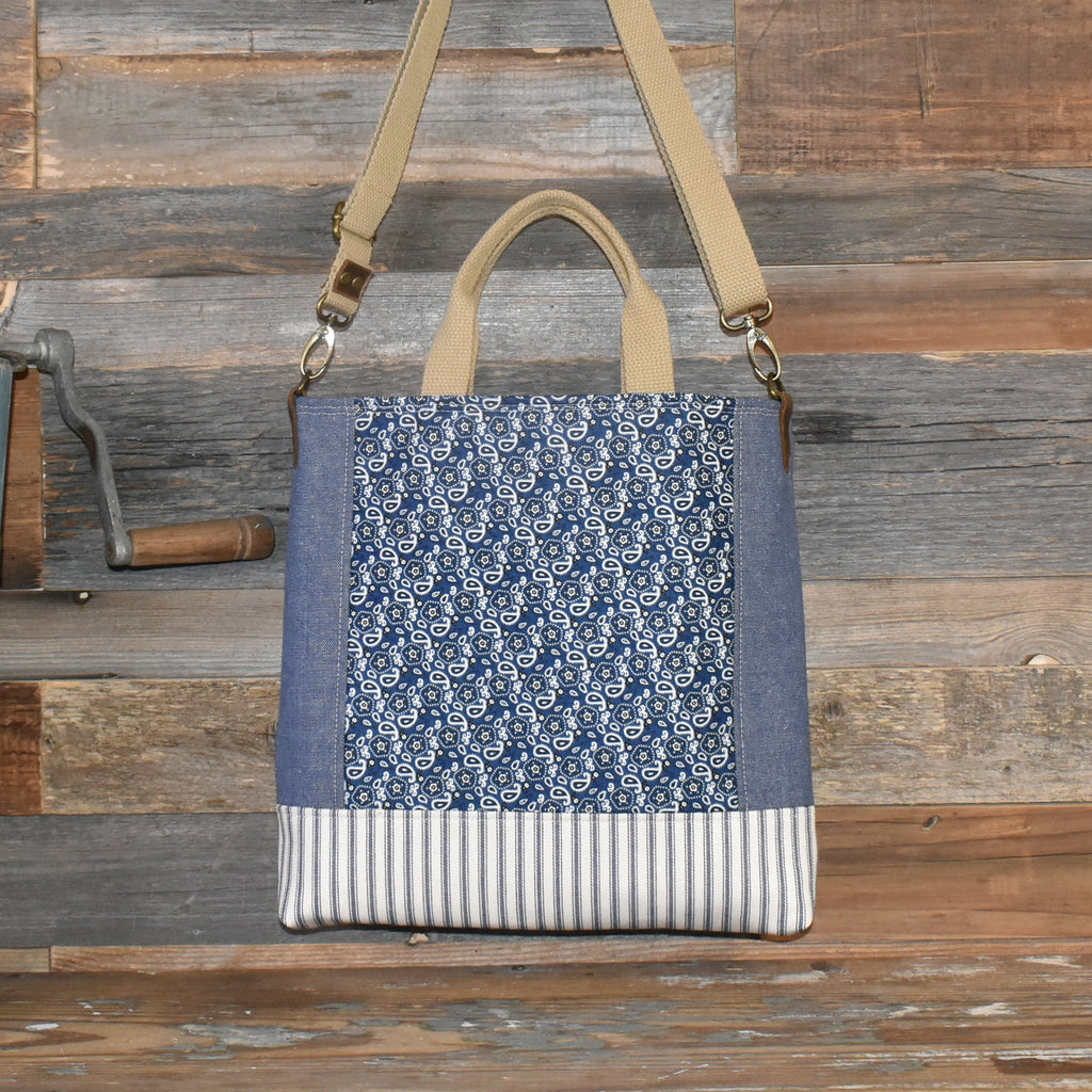 Handmade Vintage Style Donkey Feed Tote
