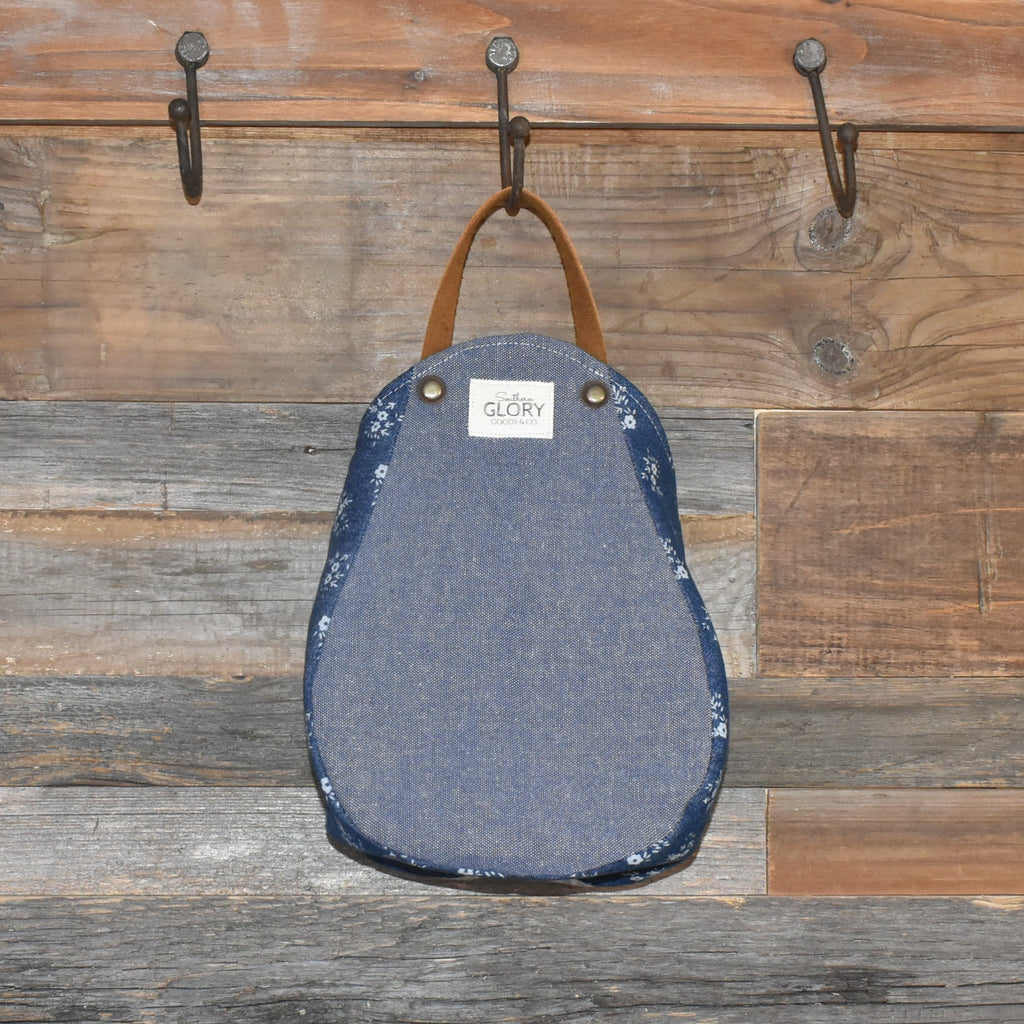 Antique Morton Salt Sack Peg Basket