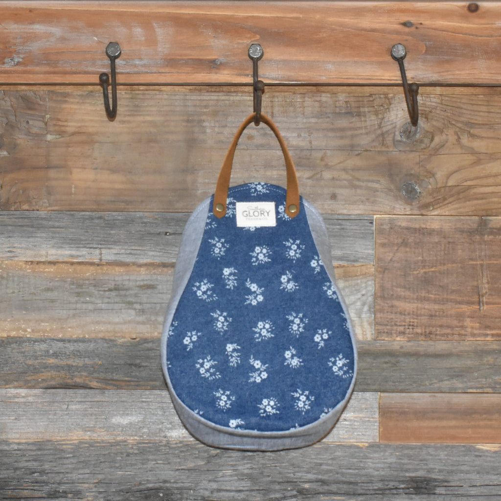 Vintage Sexauer Seed Sack Peg Basket