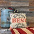 Vintage Pillsbury Feed Sack Pillow