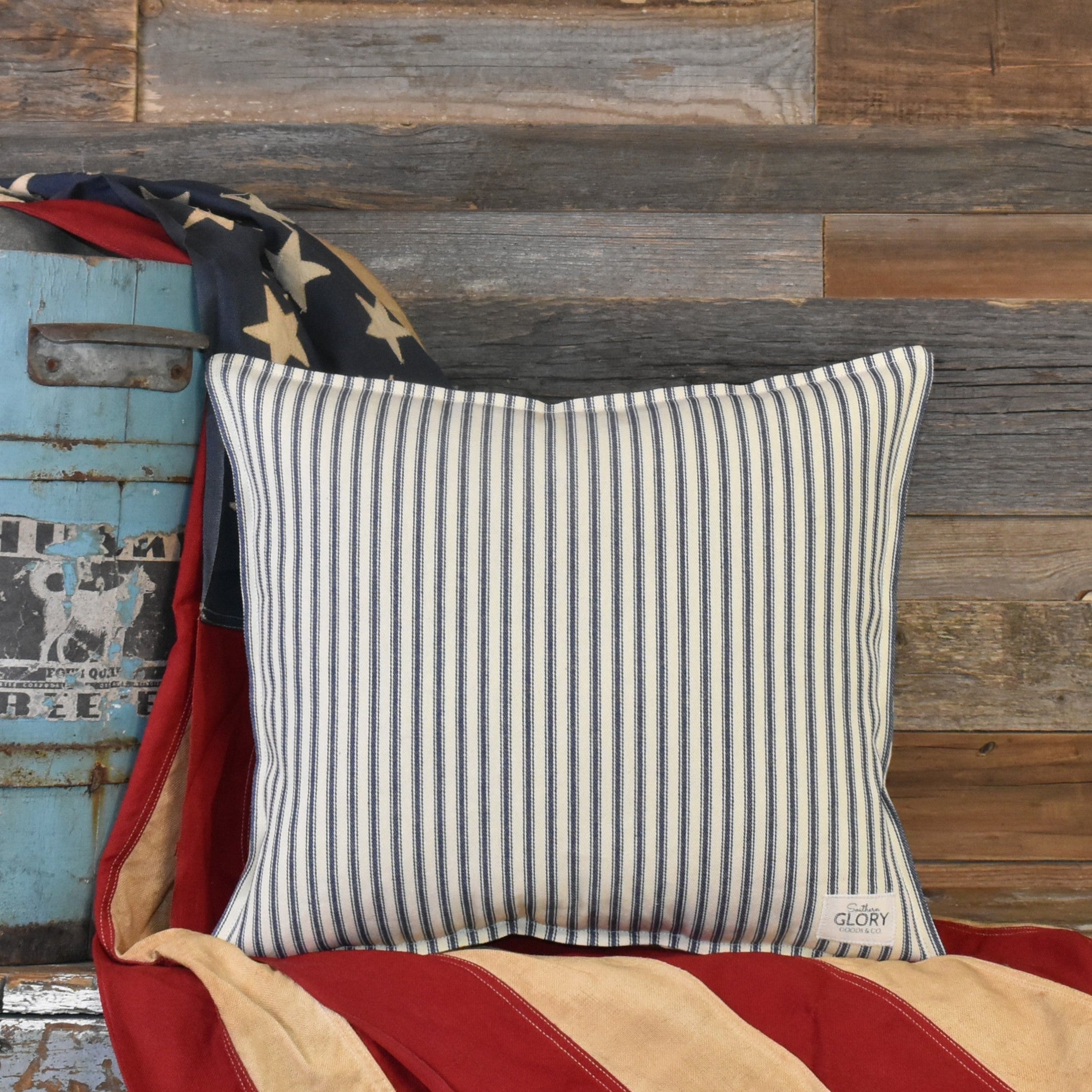 Vintage Pillsbury Feed Sack Pillow