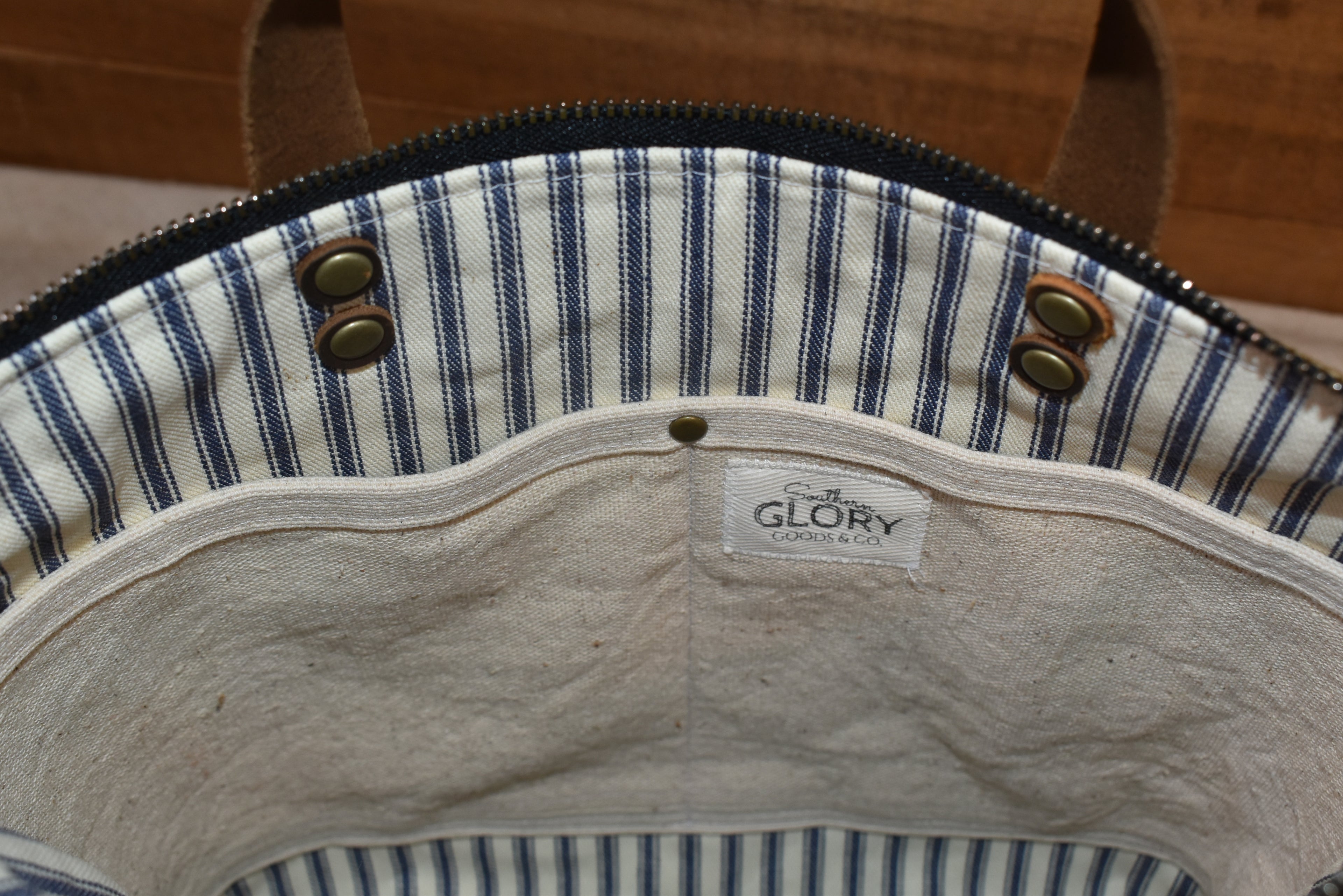 Vintage Livingston's Seed Sack + Waxed Canvas Shoulder Bag
